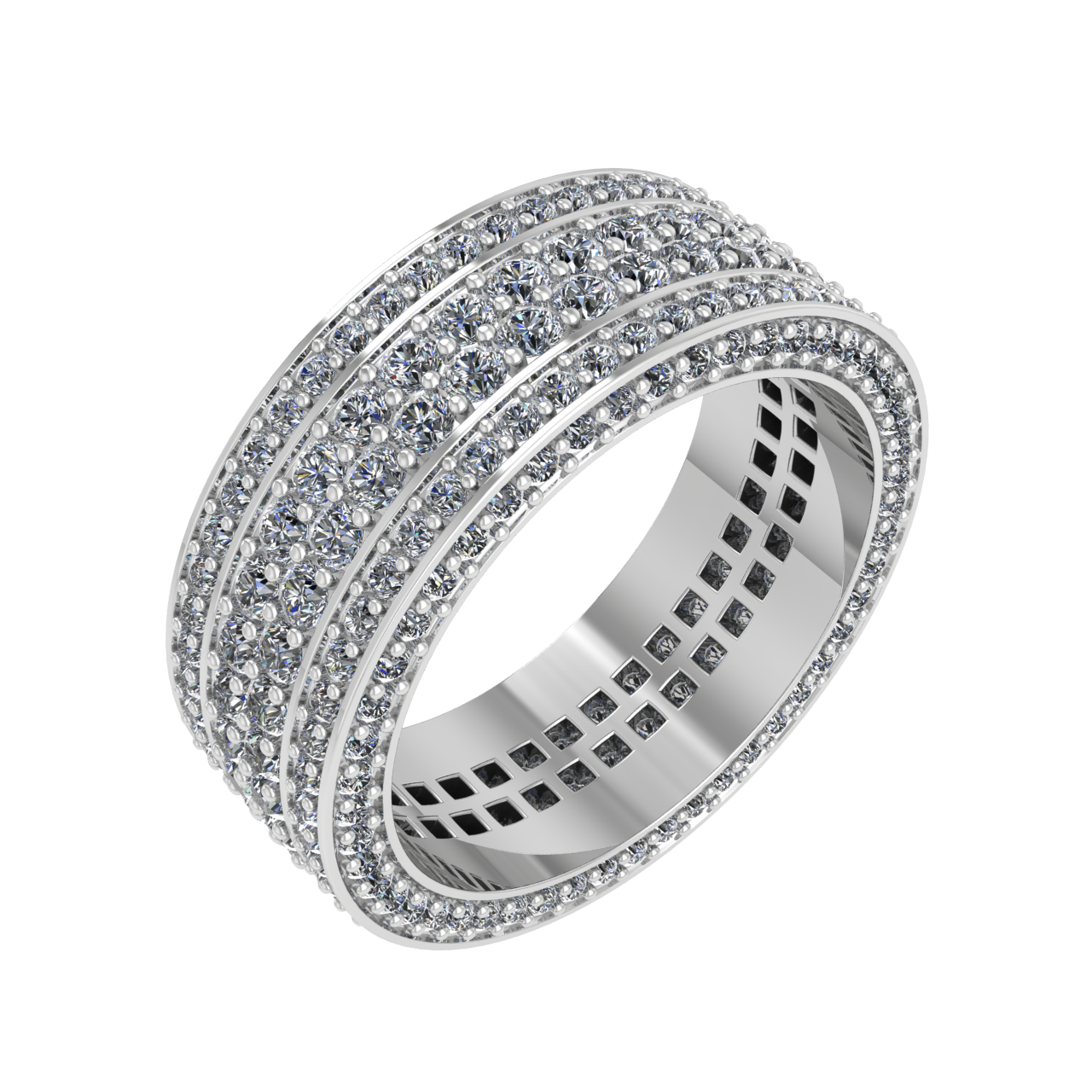 DIAMONDS HIP-HOP  MEN'S RINGS